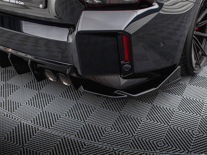 Maxton Design Rear Side Splitters V.4 (For rear valance v.1) BMW M2 G87