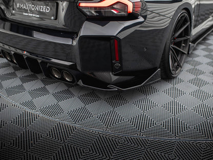 Maxton Design Rear Side Splitters V.6 (For rear valance v.2) BMW M2 G87