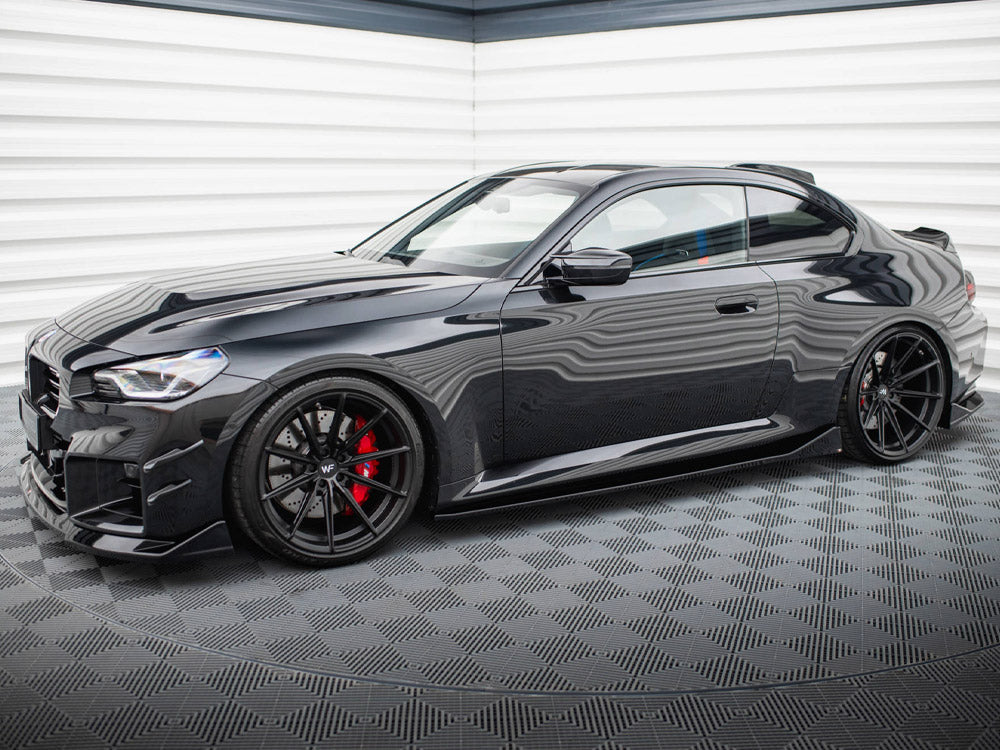 Maxton Design Side Skirts Diffusers V.4 BMW M2 G87