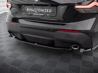 Maxton Design Central Rear Splitter BMW 2 Coupe G42