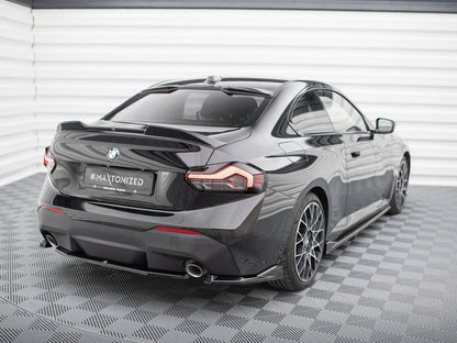 Maxton Design Rear Side Splitters V.2 BMW 2 Coupe G42