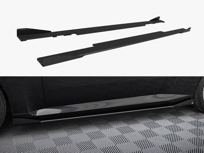 Maxton Design Street PRO Side Skirts Diffusers + Flaps BMW 2 Coupe G42