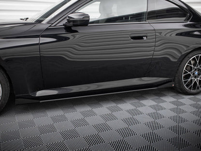 Maxton Design Street PRO Side Skirts Diffusers + Flaps BMW 2 Coupe G42