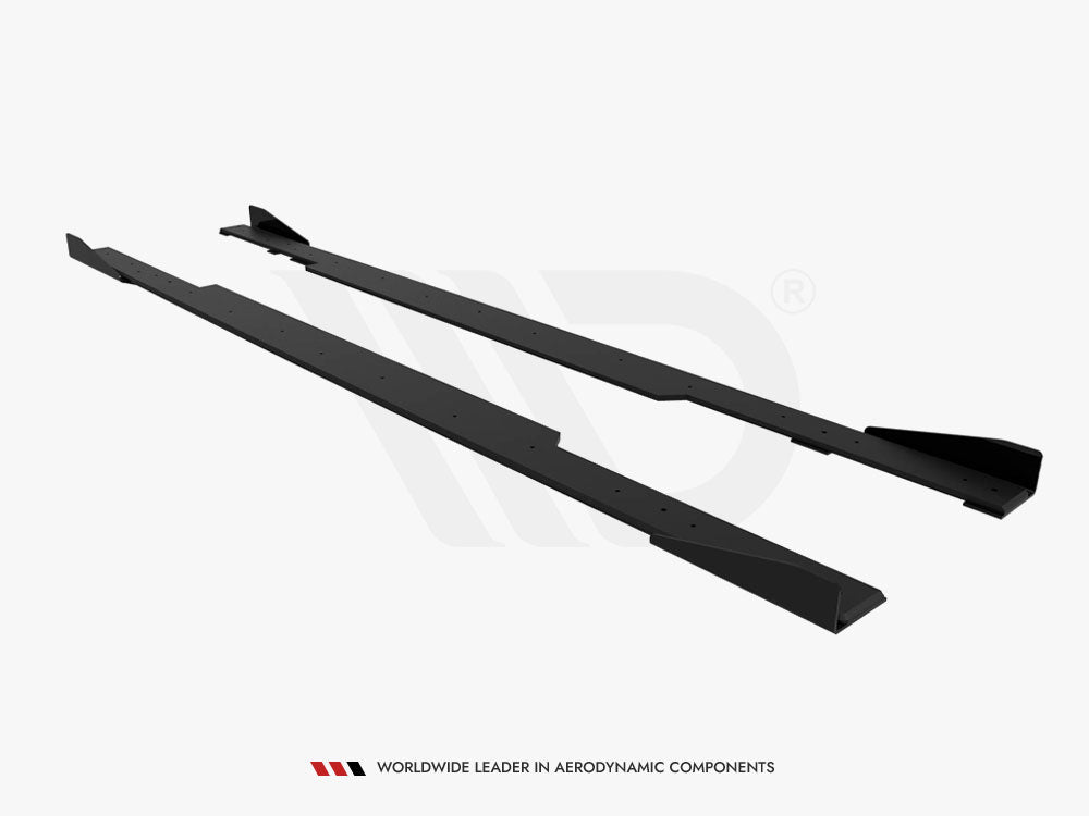 Maxton Design Street PRO Side Skirts Diffusers + Flaps BMW 2 Coupe G42