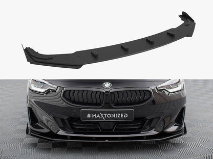 Maxton Design Street PRO Front Splitter + Flaps BMW 2 Coupe G42