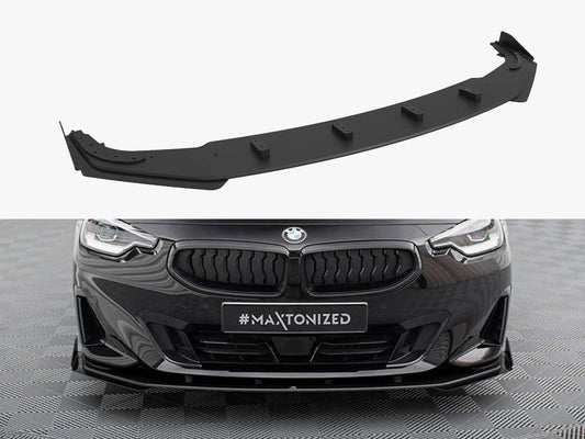 Maxton Design Street PRO Front Splitter + Flaps BMW 2 Coupe G42