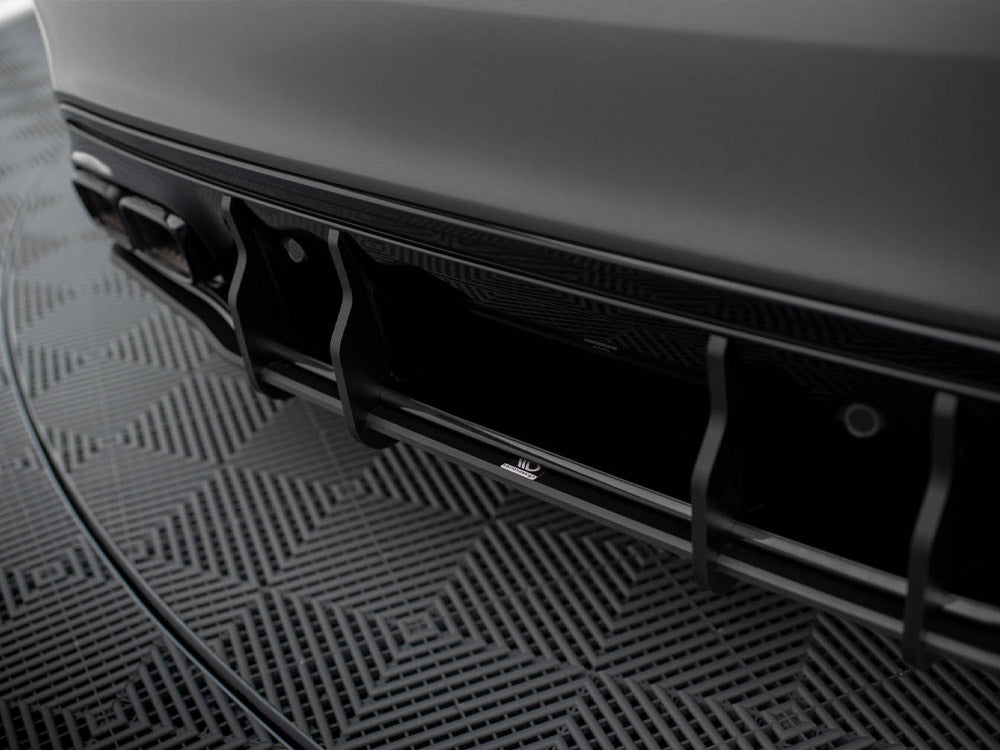 Maxton Design Street PRO Rear Diffuser Mercedes-AMG C63 Sedan / Estate W205 Facelift