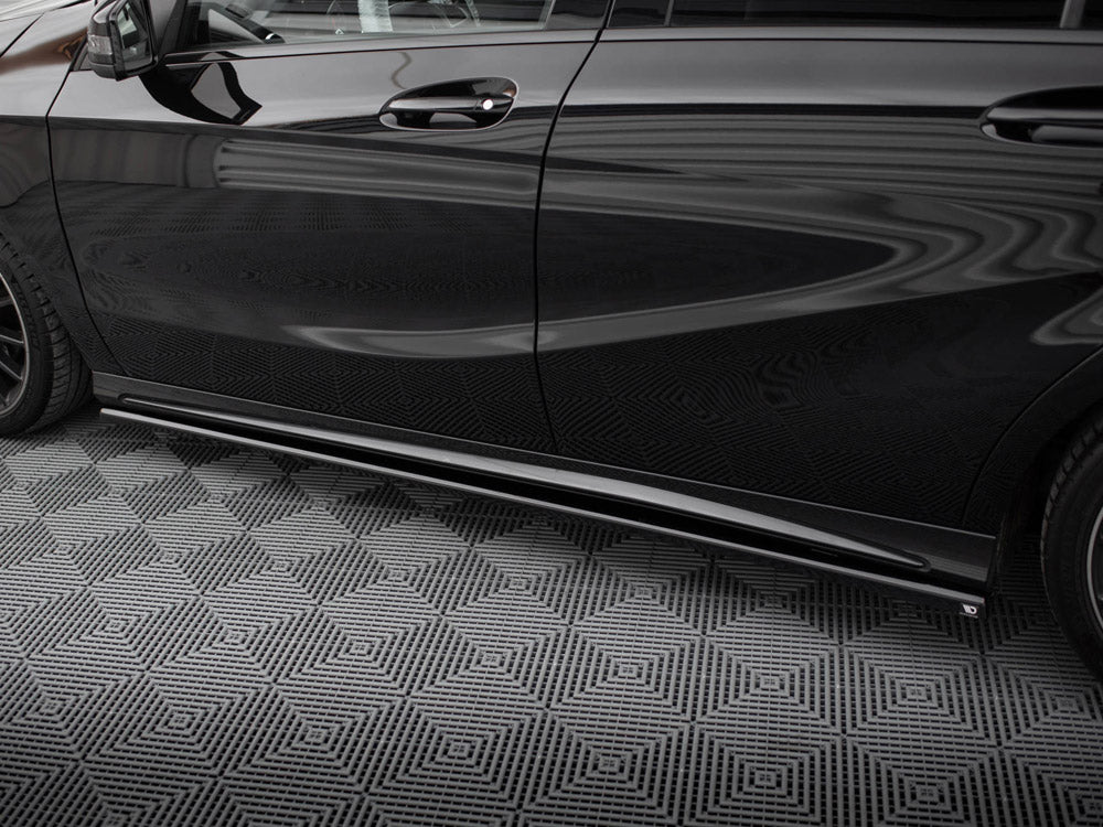 Maxton Design Side Skirts Diffusers Mercedes-Benz A AMG-Line W176 Facelift