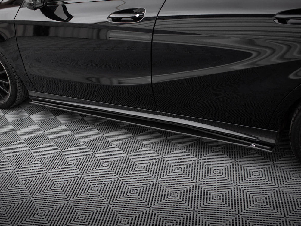 Maxton Design Street PRO Side Skirts Diffusers Mercedes-Benz A AMG-Line W176 Facelift