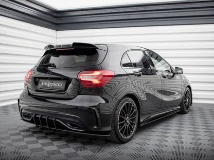 Maxton Design Street PRO Rear Diffuser Mercedes-Benz A AMG-Line W176 Facelift