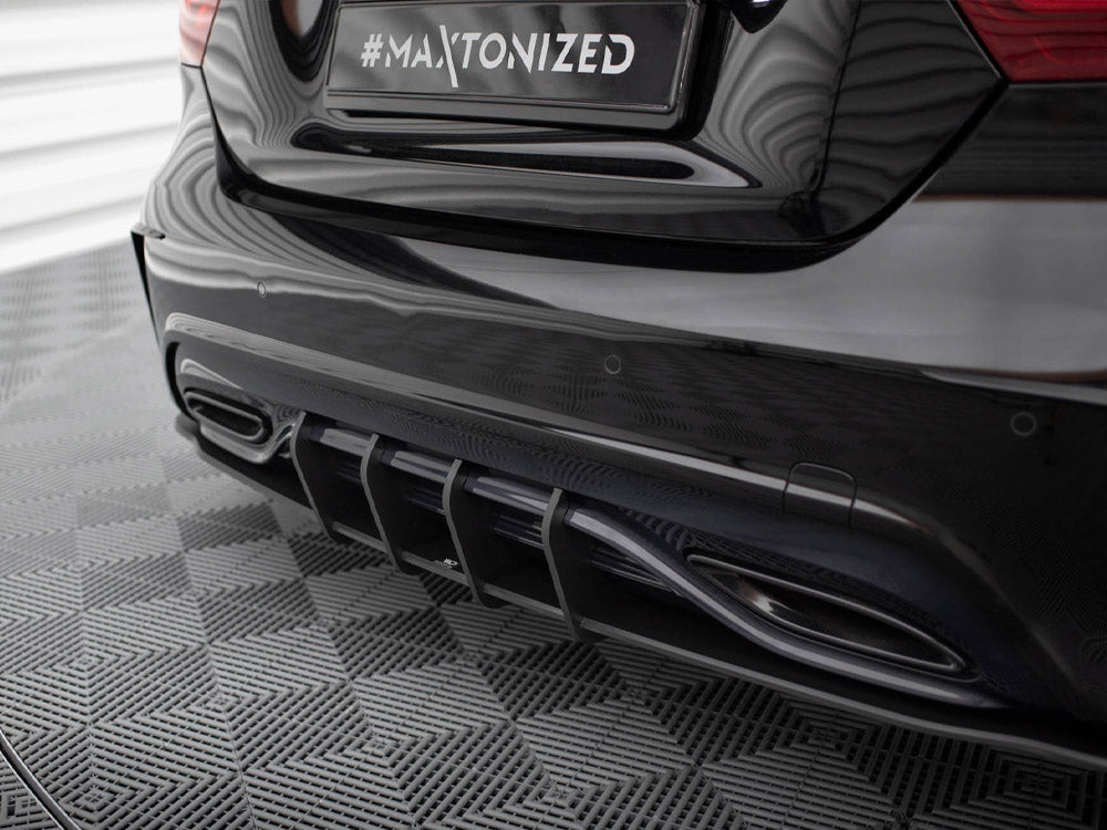 Maxton Design Street PRO Rear Diffuser Mercedes-Benz A AMG-Line W176 Facelift