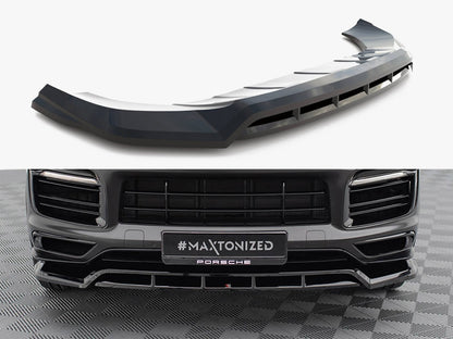 Maxton Design Front Splitter Porsche Cayenne Sport Design Mk3