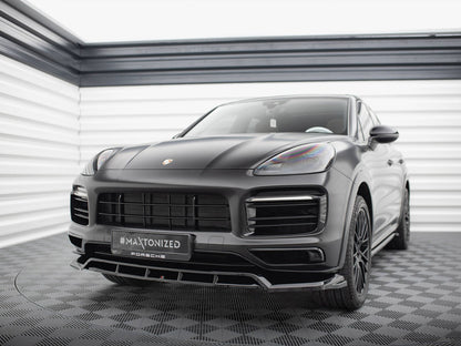 Maxton Design Front Splitter Porsche Cayenne Sport Design Mk3