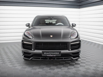 Maxton Design Front Splitter Porsche Cayenne Sport Design Mk3