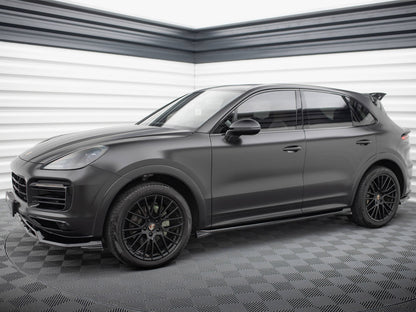 Maxton Design Side Skirts Diffusers Porsche Cayenne Sport Design Mk3 / Standard Mk3 Facelift