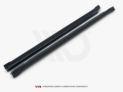 Maxton Design Side Skirts Diffusers Porsche Cayenne Sport Design Mk3 / Standard Mk3 Facelift