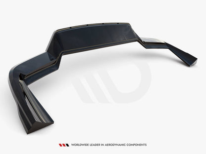 Maxton Design Rear Splitter (Vertical Bars) Porsche Cayenne Sport Design Mk3