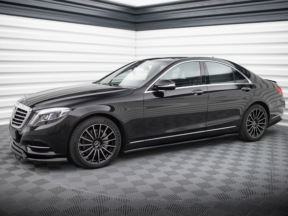 Maxton Design Side Skirts Diffusers Mercedes-Benz S W222