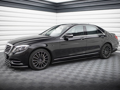 Maxton Design Side Skirts Diffusers Mercedes-Benz S W222