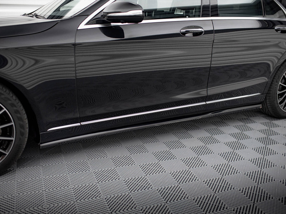 Maxton Design Side Skirts Diffusers Mercedes-Benz S W222