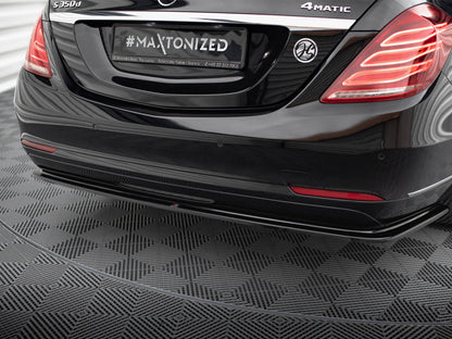 Maxton Design Central Rear Splitter V.2 Mercedes-Benz S W222