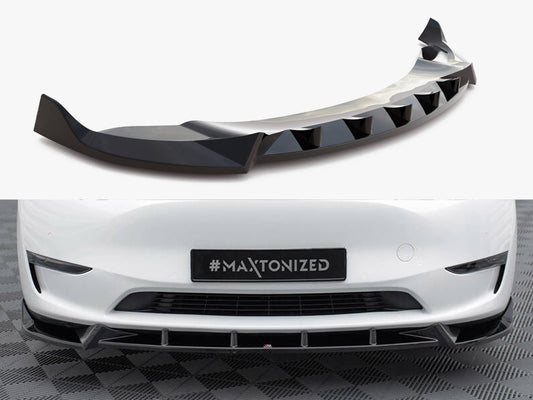 Maxton Design Front Splitter V.1 Tesla Model Y