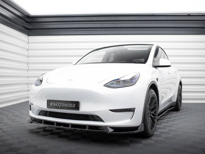 Maxton Design Front Splitter V.1 Tesla Model Y
