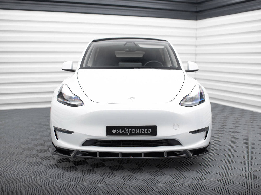 Maxton Design Front Splitter V.1 Tesla Model Y