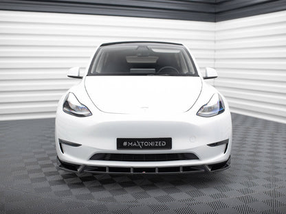 Maxton Design Front Splitter V.1 Tesla Model Y