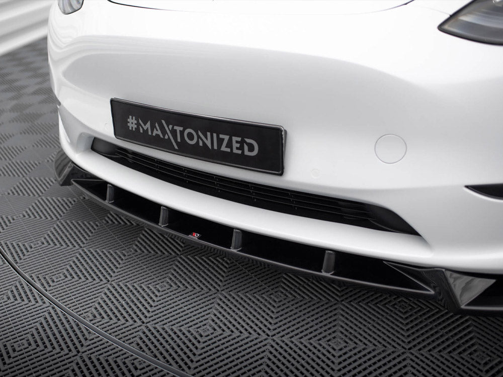 Maxton Design Front Splitter V.1 Tesla Model Y