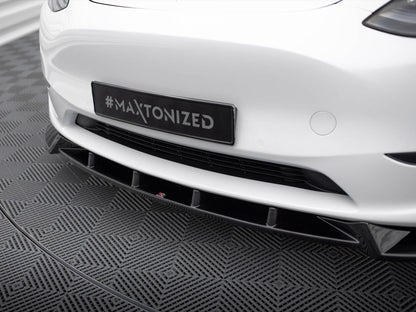 Maxton Design Front Splitter V.1 Tesla Model Y