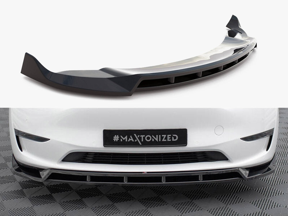 Maxton Design Front Splitter V.2 Tesla Model Y