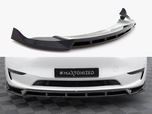 Maxton Design Front Splitter V.2 Tesla Model Y