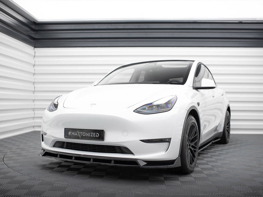 Maxton Design Front Splitter V.2 Tesla Model Y