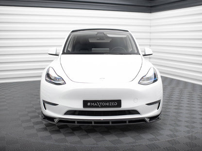 Maxton Design Front Splitter V.2 Tesla Model Y