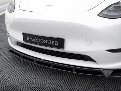 Maxton Design Front Splitter V.2 Tesla Model Y
