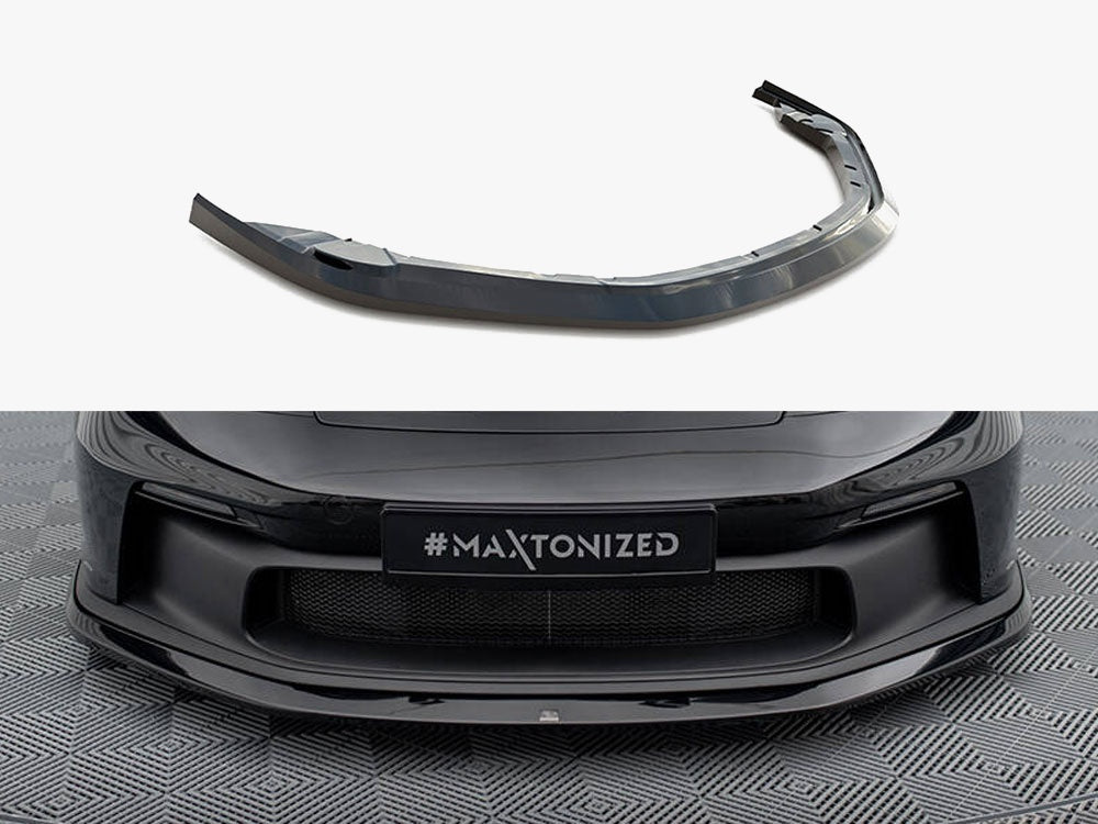 Maxton Design Front Splitter Porsche 911 992 GT3