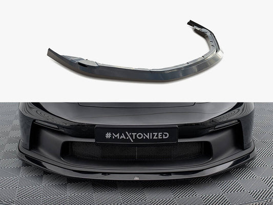 Maxton Design Front Splitter Porsche 911 992 GT3