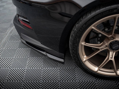 Maxton Design Rear Side Splitters Porsche 911 992 GT3