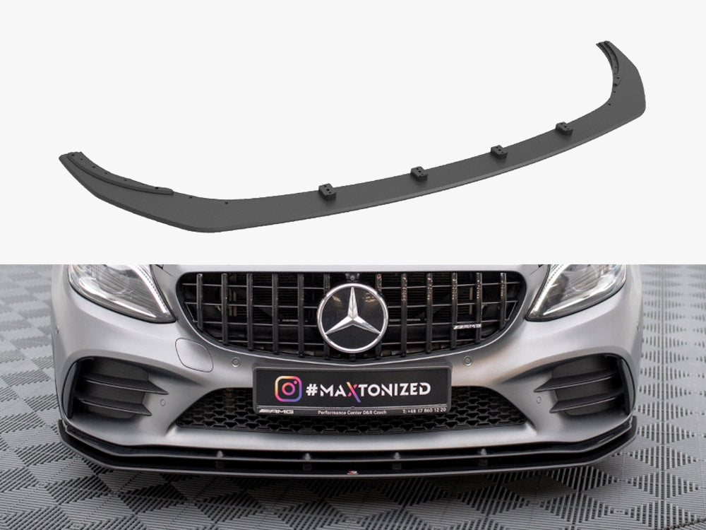 Maxton Design Street PRO Front Splitter Mercedes-AMG C43 Coupe C205 Facelift