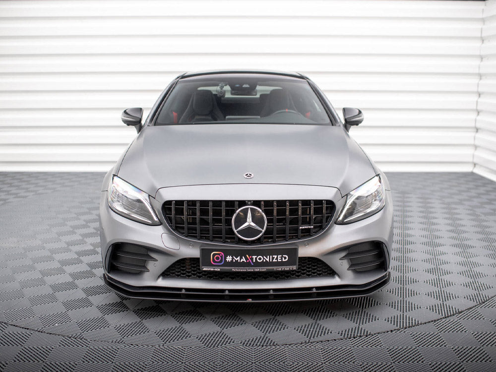 Maxton Design Street PRO Front Splitter Mercedes-AMG C43 Coupe C205 Facelift