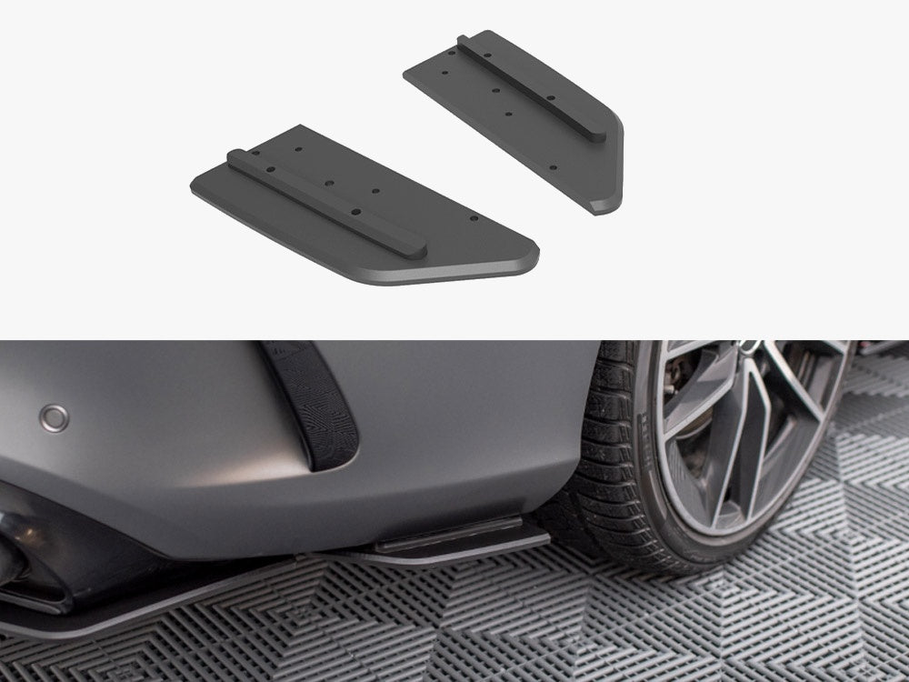 Maxton Design Street Pro Rear Side Splitters Mercedes-AMG C43 Coupe C205 Facelift
