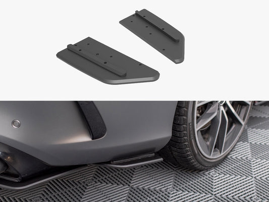 Maxton Design Street Pro Rear Side Splitters Mercedes-AMG C43 Coupe C205 Facelift