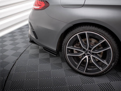 Maxton Design Street Pro Rear Side Splitters Mercedes-AMG C43 Coupe C205 Facelift