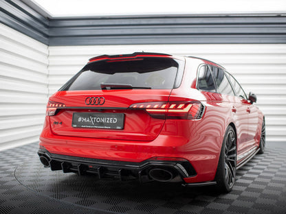 Maxton Design Spoiler CAP Audi RS4 B9 Avant