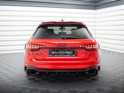 Maxton Design Rear Valance Audi RS4 B9 / B9 Facelift