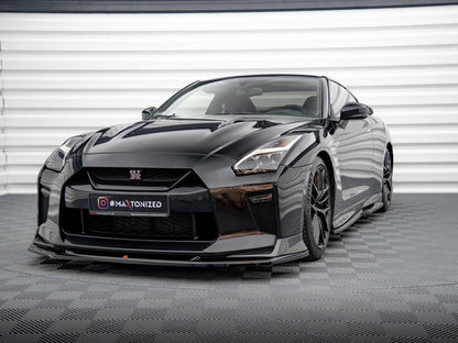 Maxton Design Front Splitter V.1 Nissan GTR R35 2nd Facelift