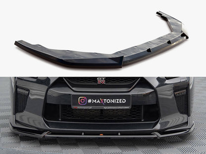 Maxton Design Front Splitter V.2 Nissan GTR R35 2nd Facelift