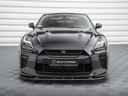 Maxton Design Front Splitter V.2 Nissan GTR R35 2nd Facelift