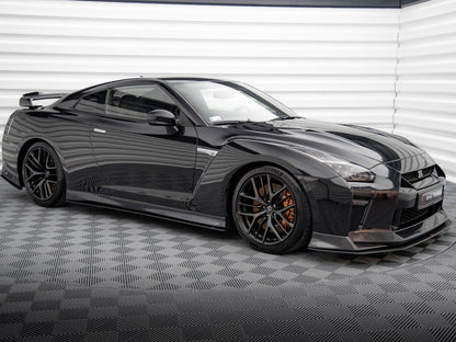 Maxton Design Street PRO Side Skirts Diffusers Nissan GTR R35 2nd Facelift